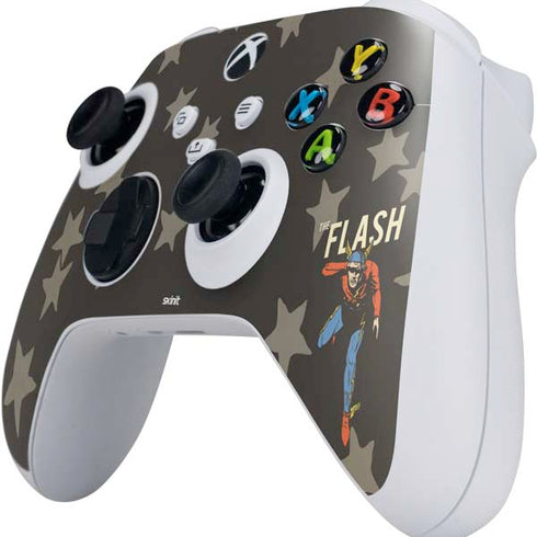 DC Comics The Flash Retro Action Pose Xbox Series S Controller Skin